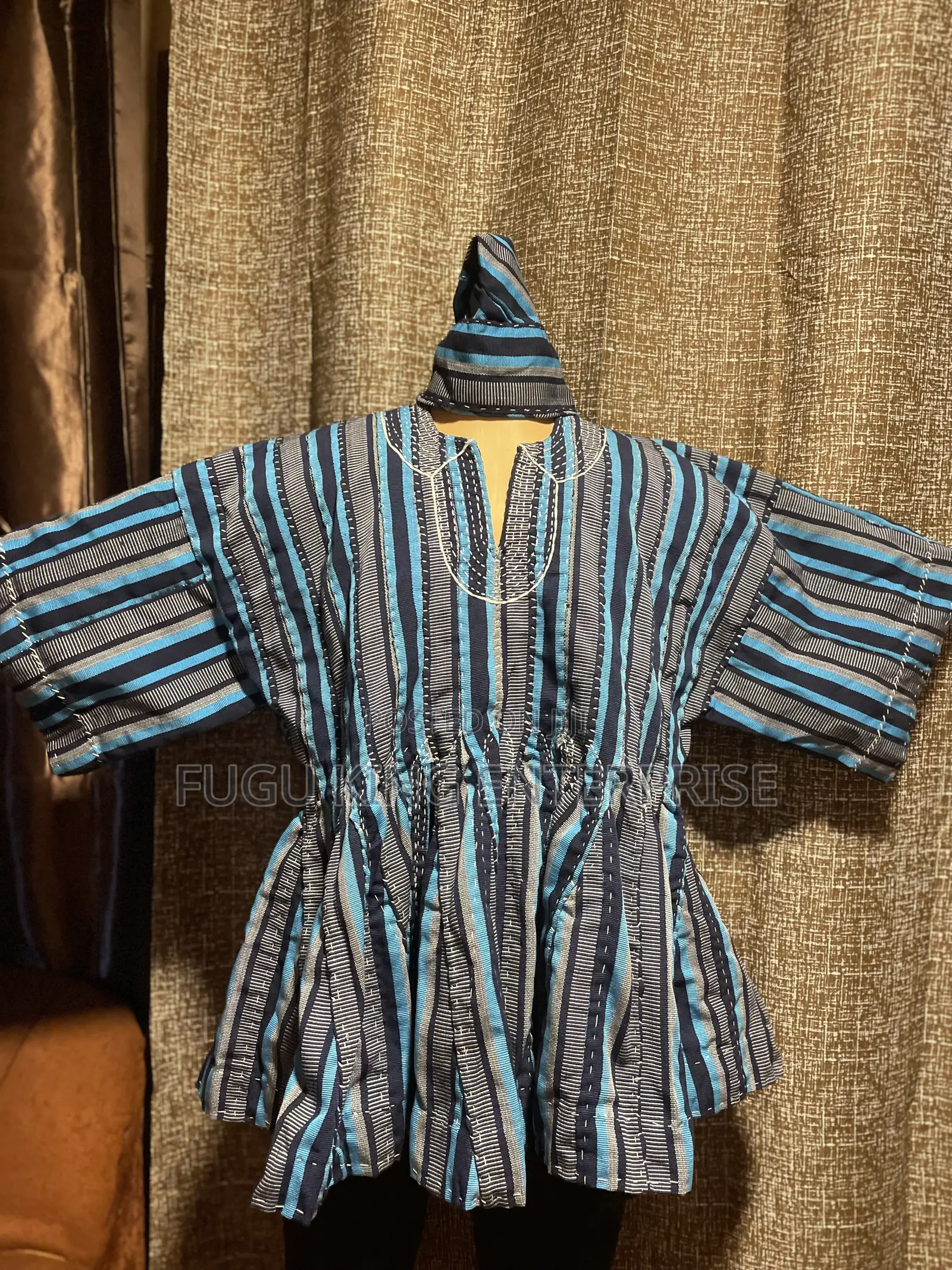 Men Smock Multi Colored