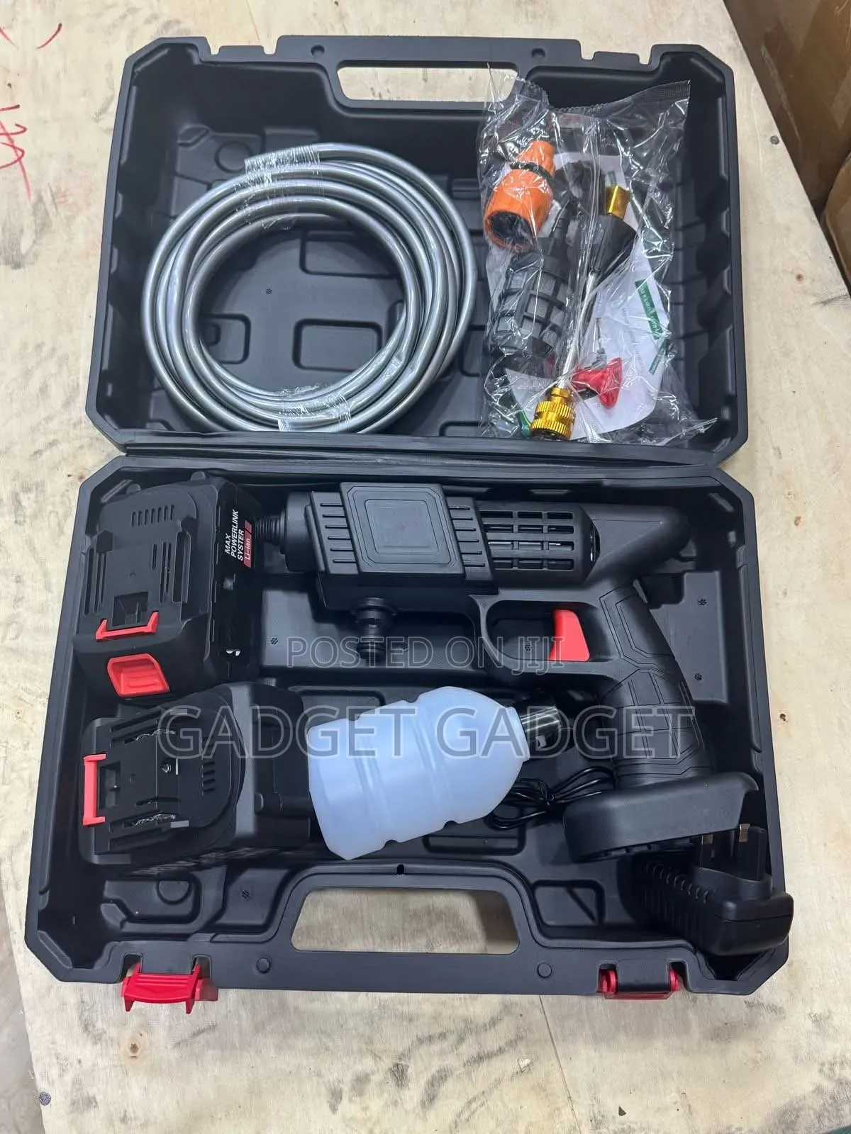 Rechargeable Car Washing Machine (2 Batteries)