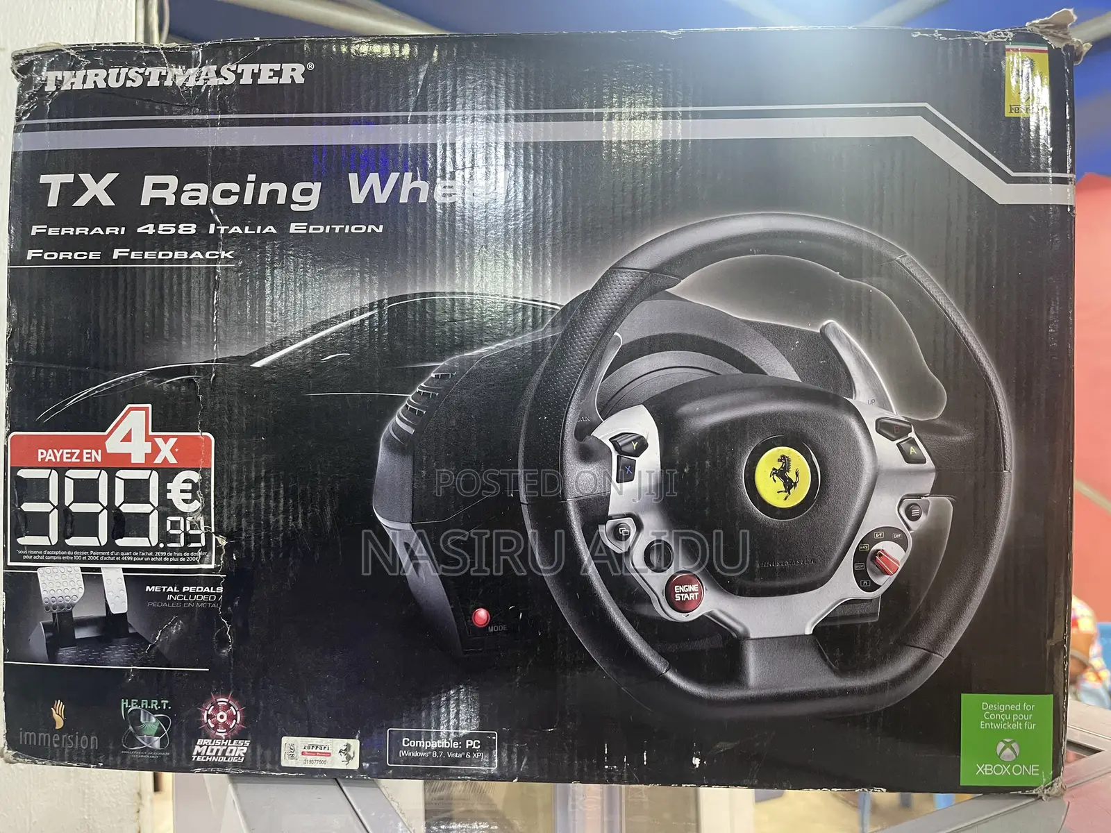 Steering Wheels for Xbox One /Series and Playstation 3/4/5/Pc Support