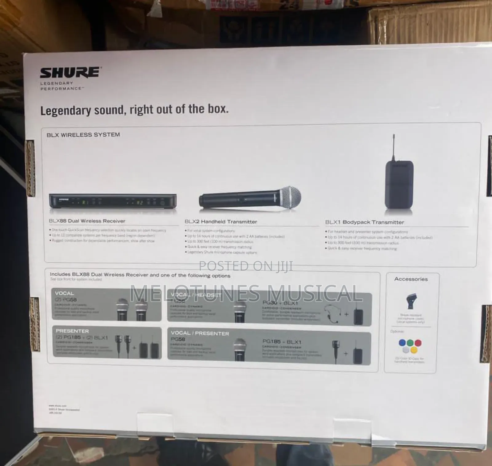 Shure BLX Hand and Lapel Microphone