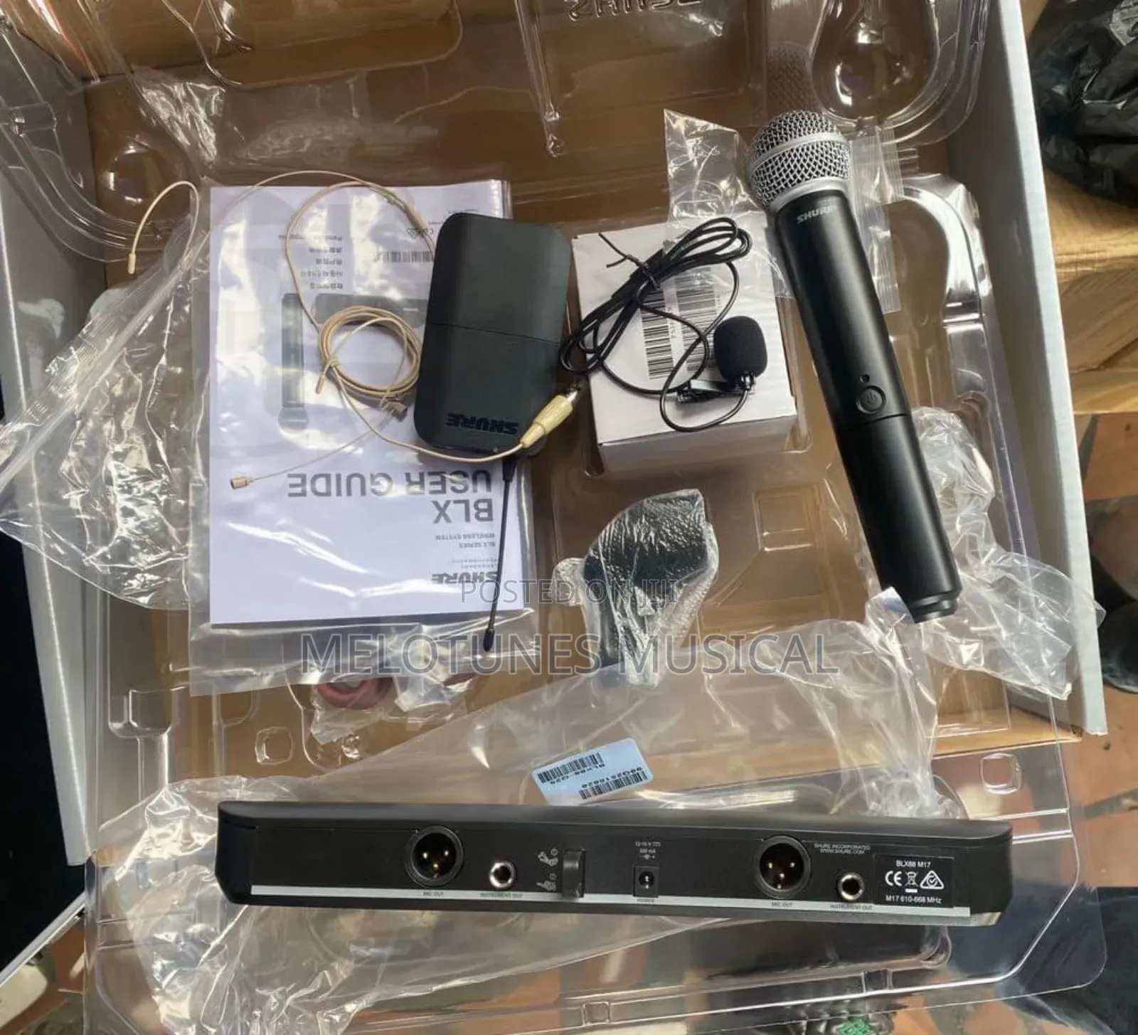 Shure BLX Hand and Lapel Microphone