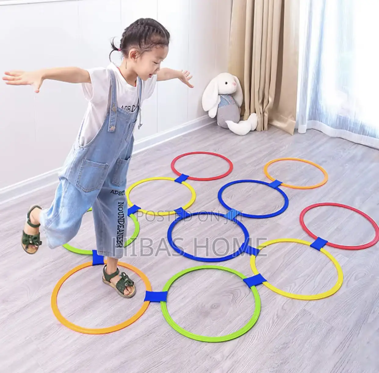 50cm Hopscotch Rings for Primarily Kids Agility Training