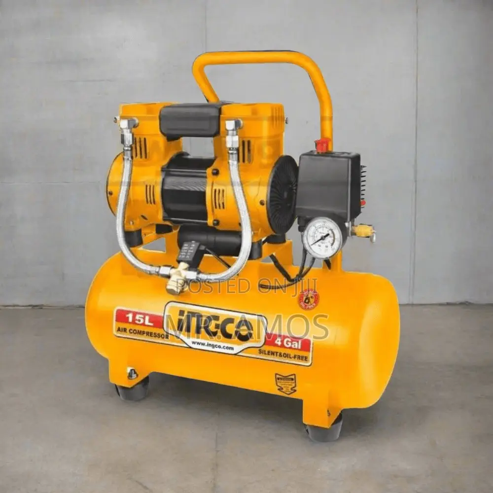 15 Litre Air Compressor With 1100 Watt Oil-Free Motor - Acs111152
