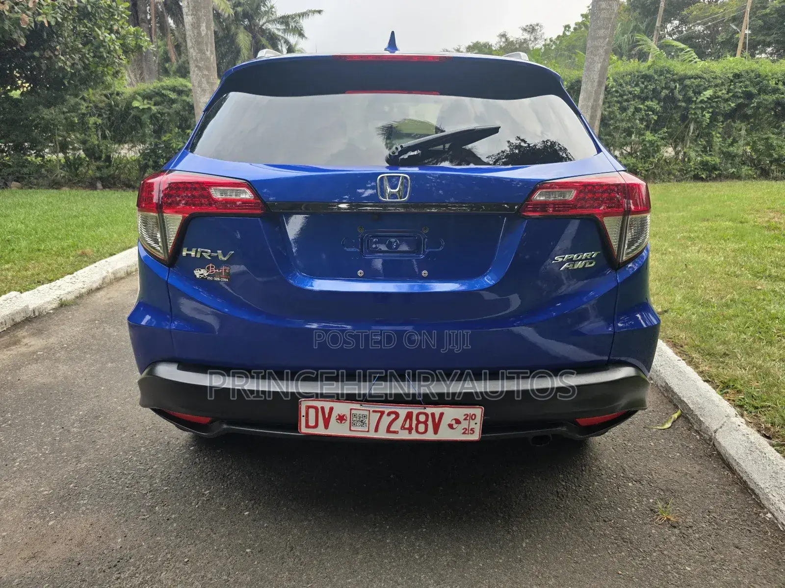 Honda HR-V Sport AWD 2020 Blue