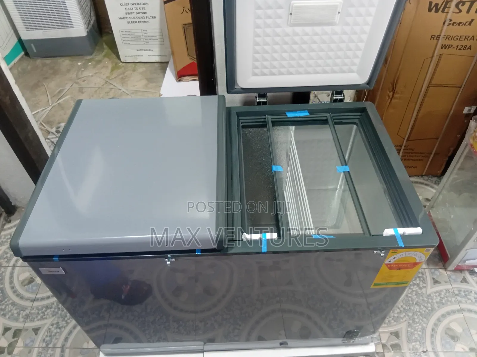 2 Star Gold Star Chest Freezer 244l Energy Set