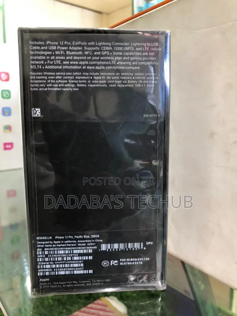 New Apple iPhone 12 Pro 256 GB Blue