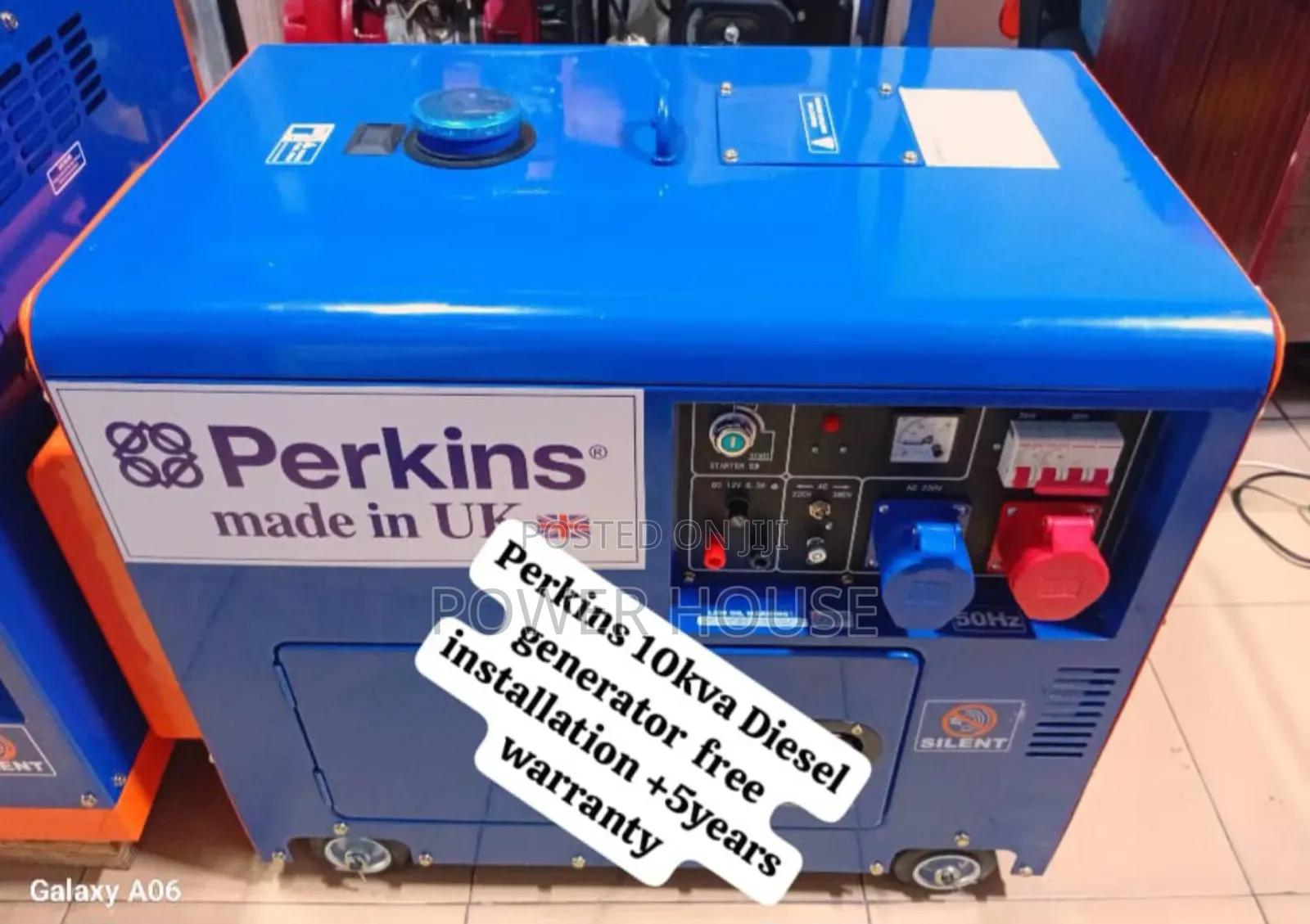 Ecstatic Powering Perkins Diesel Generator 10kva Silent