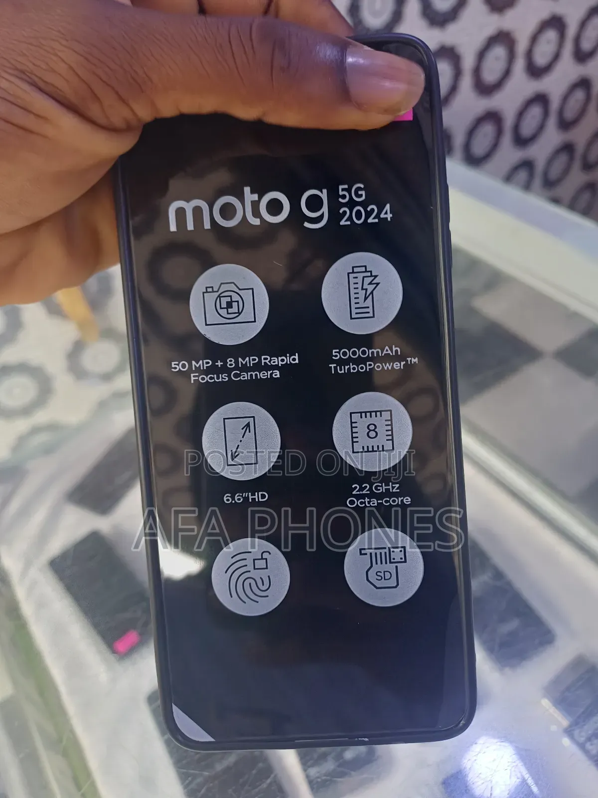 New Motorola Moto G Stylus 5G (2024) 128 GB Gold