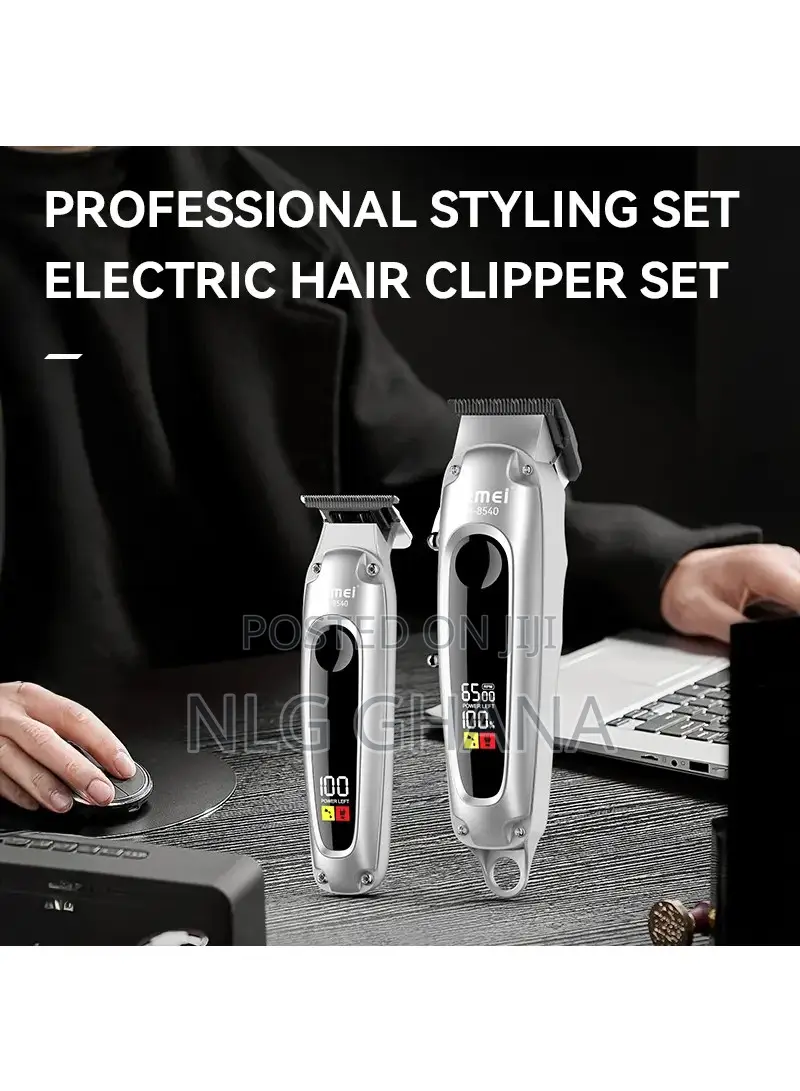 Professional Hair Clipper Set for Men Barber Kit. Ghx5417