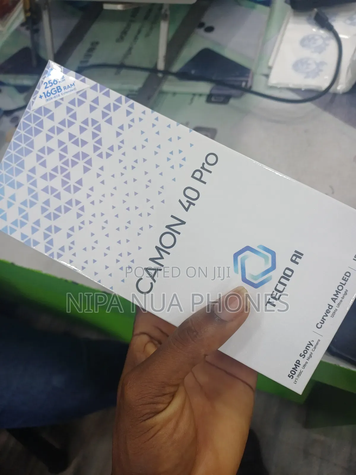 New Tecno Camon 40 Pro 256 GB Black