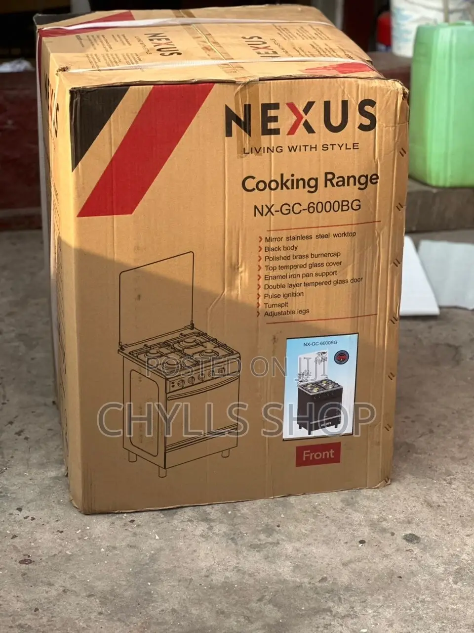 Nexus 60*60 4burner