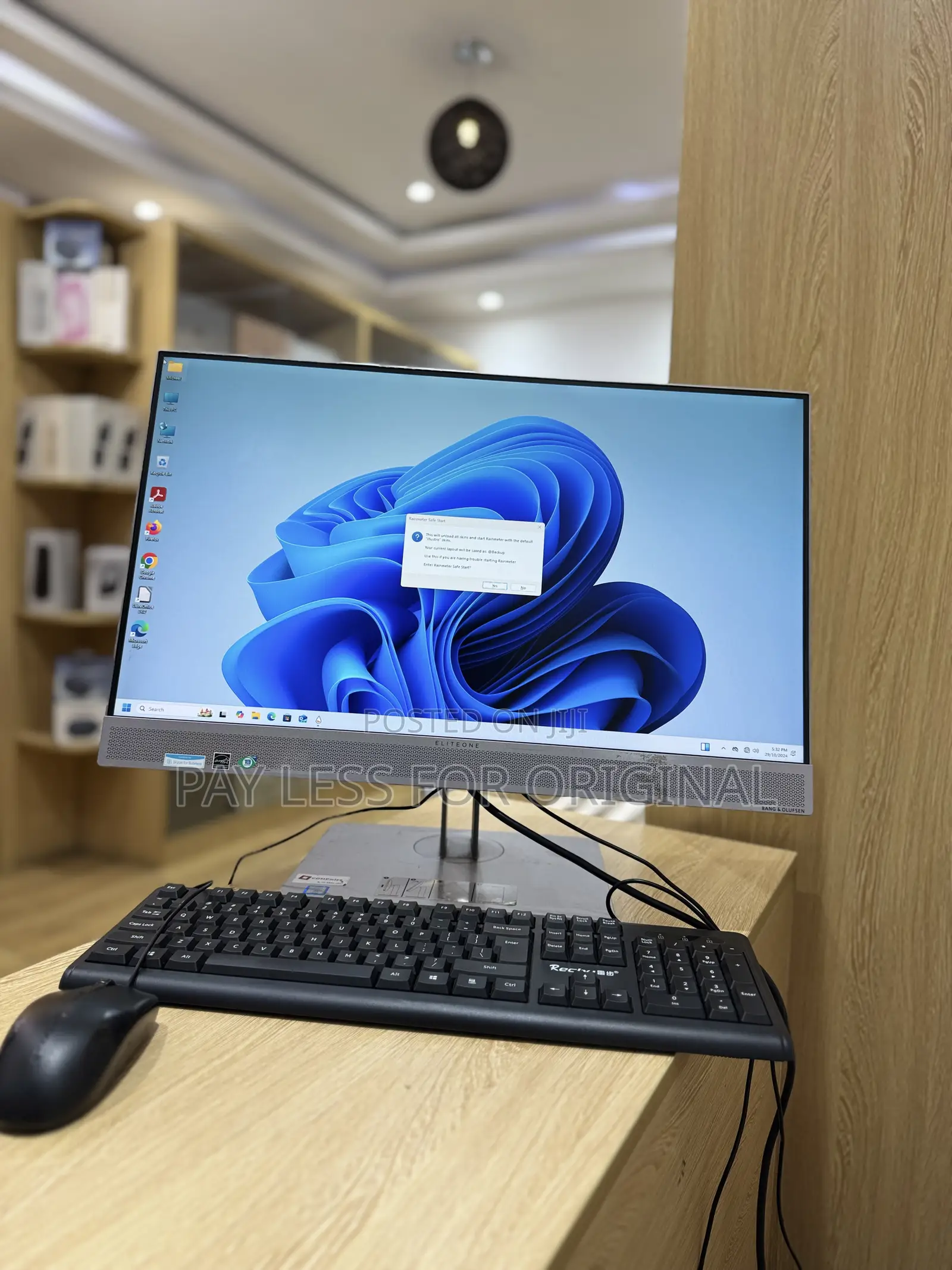 Desktop Computer HP EliteOne 800 G3 16GB Intel Core I7 SSD 512GB