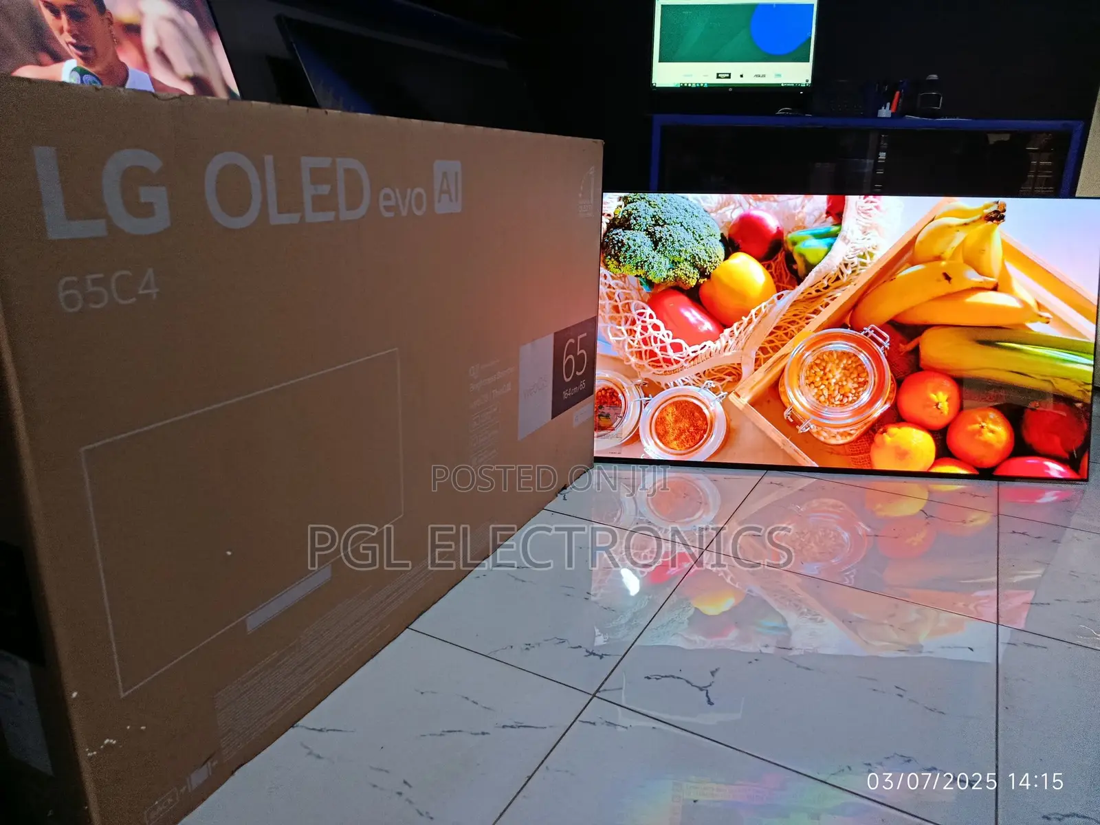 Lg 65-Inch Oled C4 2024 Webos Ai Thinq Magic Remote Uhd 