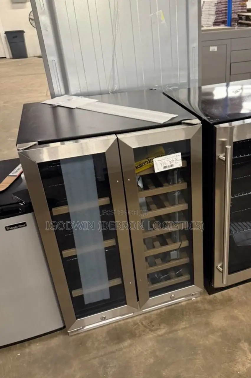 Zulay 40 Bottles Dual Zone Wine Cooler Refrigerator