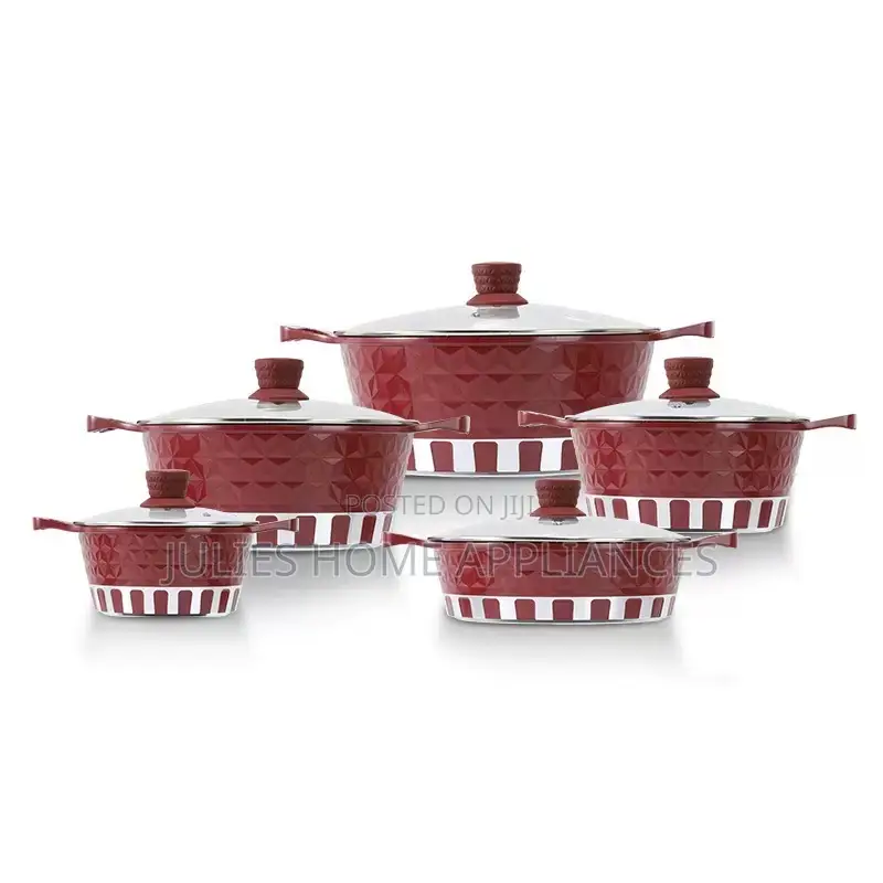 High Quality Heavy Duty Granite Nonstick Cookware Set (10pcs)