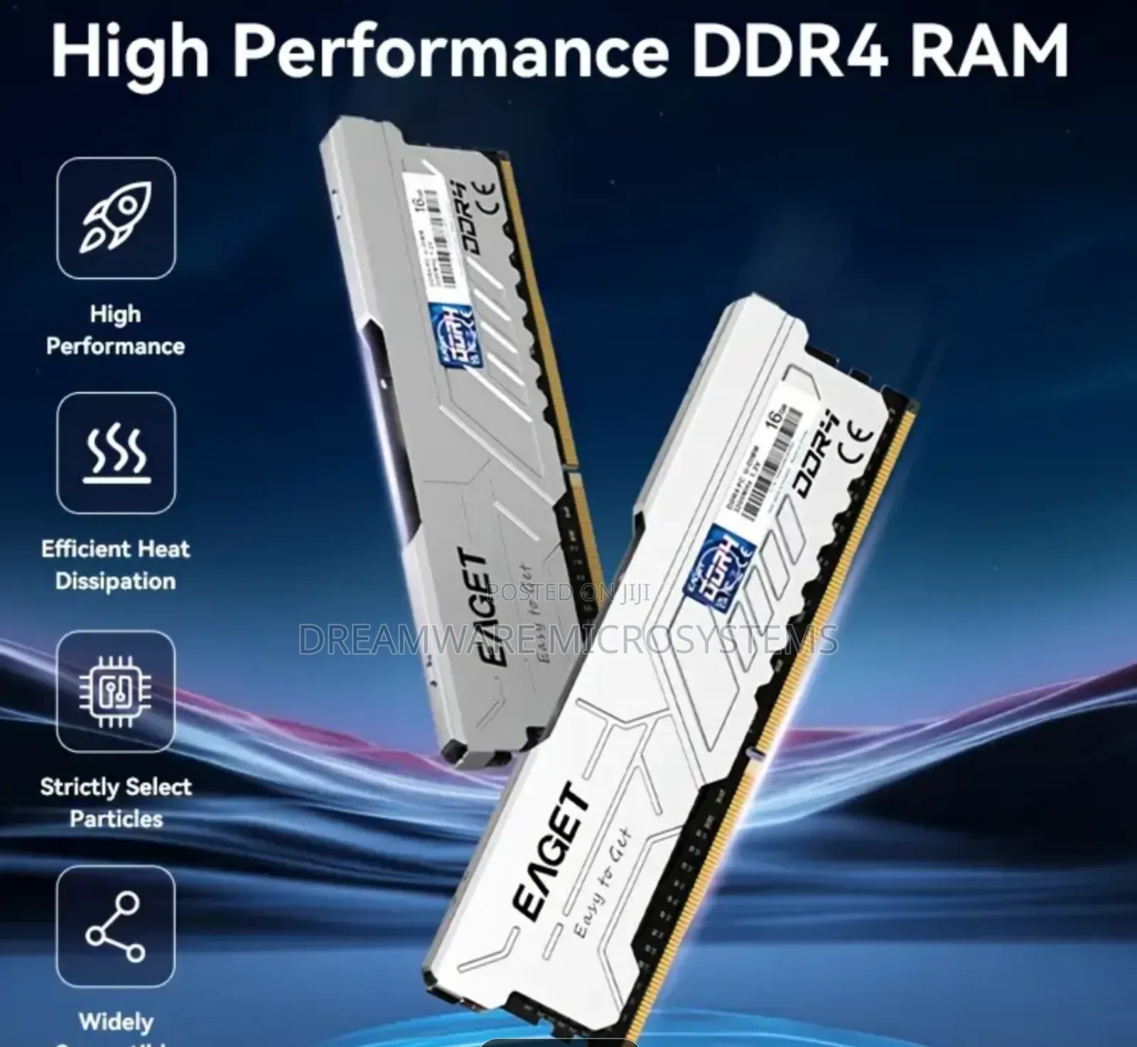Brand New 16gb Ddr4 Ram Memory for Desktop Memory
