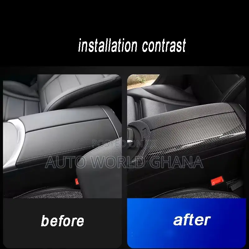 Mercedes Benz Interior Console Carbon Cover E300 C300