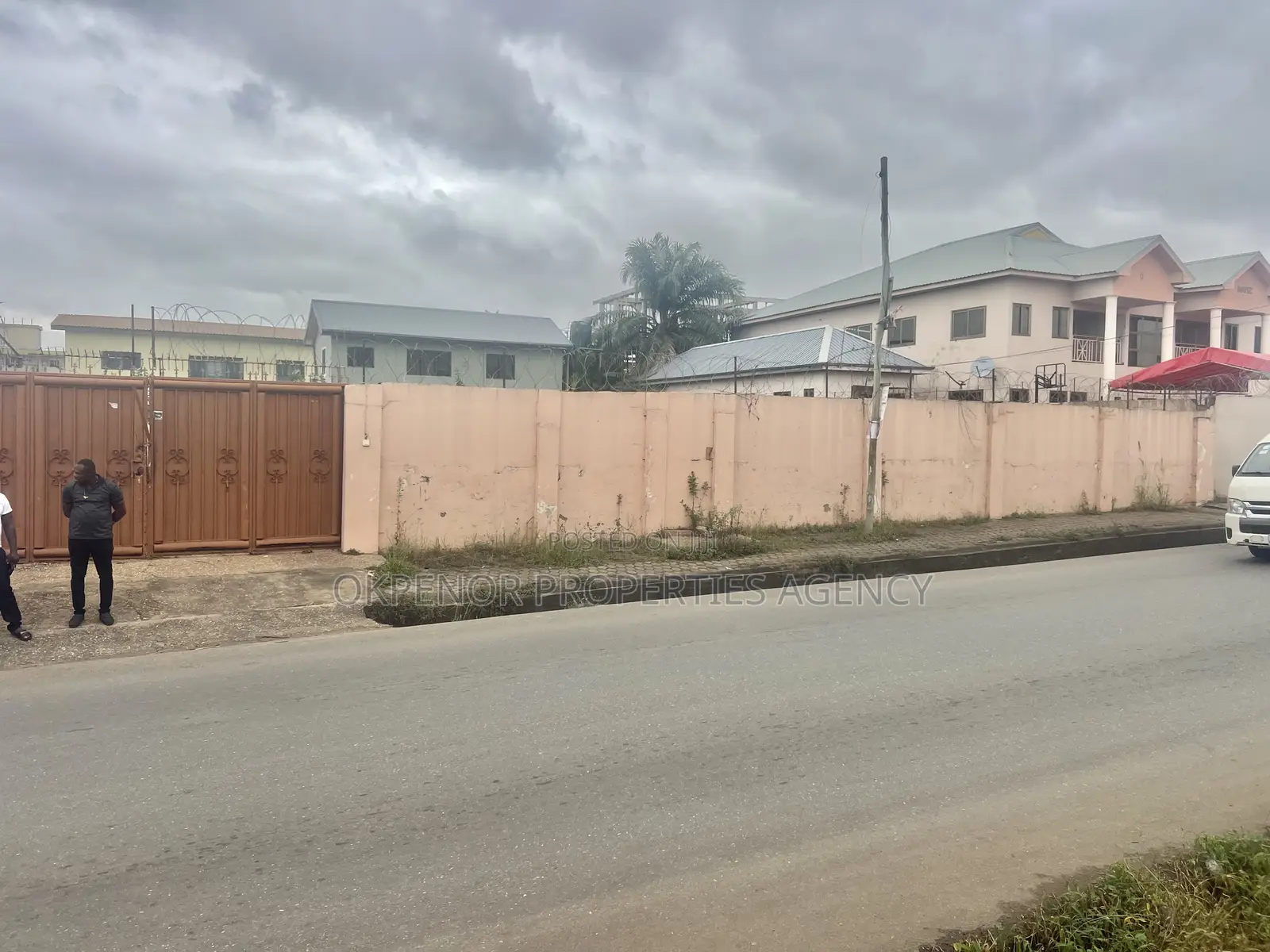 Roadside Land for Sale at Achimota
