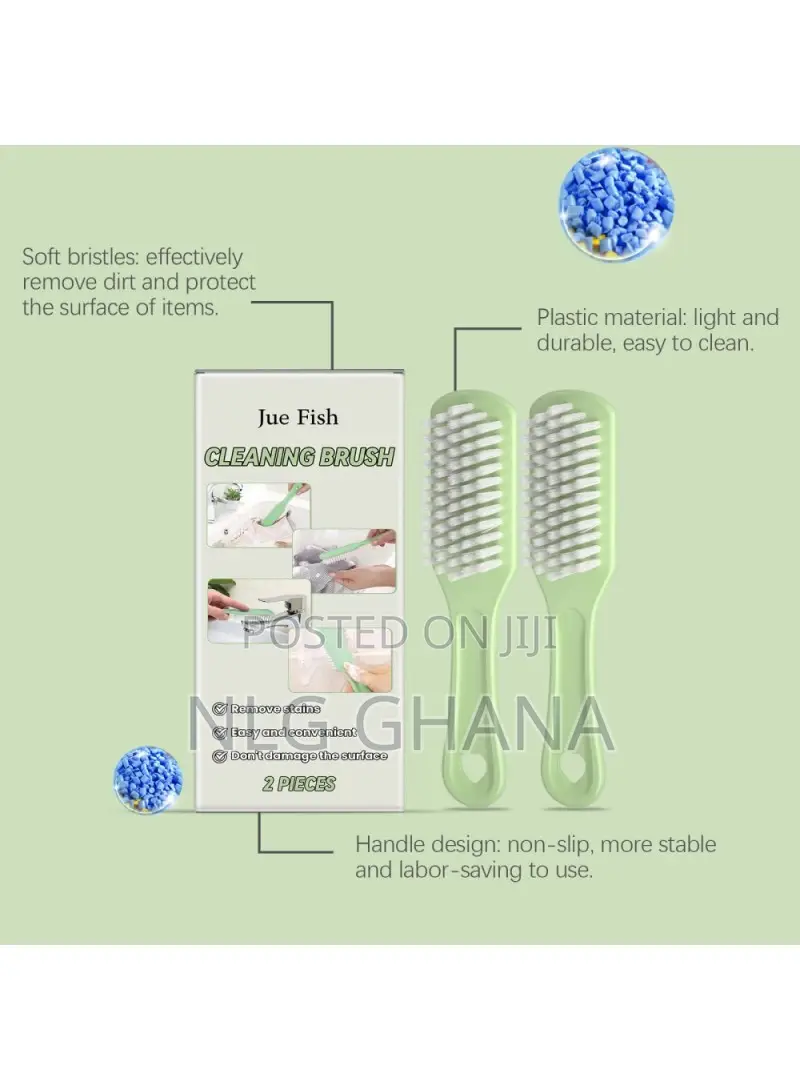 2pcs Multi Purpose Cleaning Brush for Shoes, Sink. Tvx28108