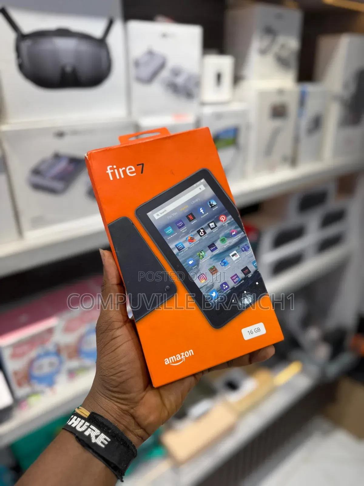New Amazon Fire 7 16 GB Black
