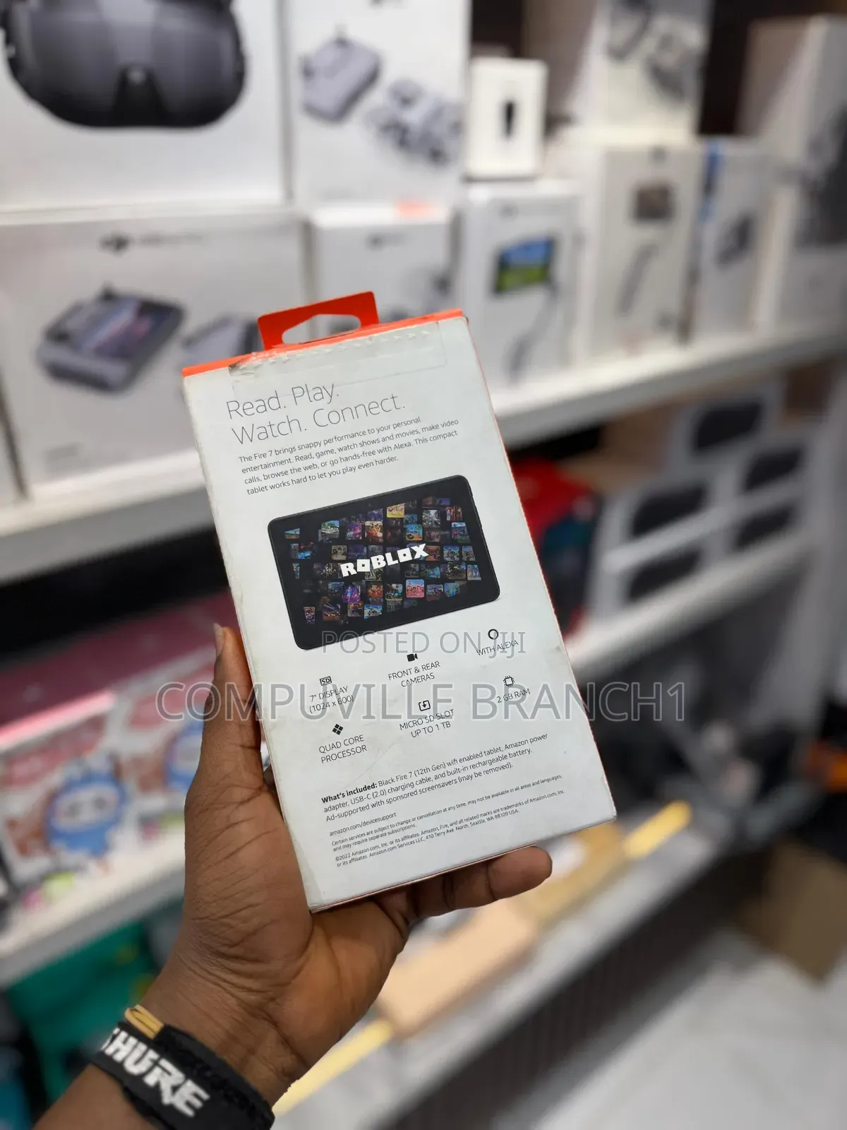 New Amazon Fire 7 16 GB Black