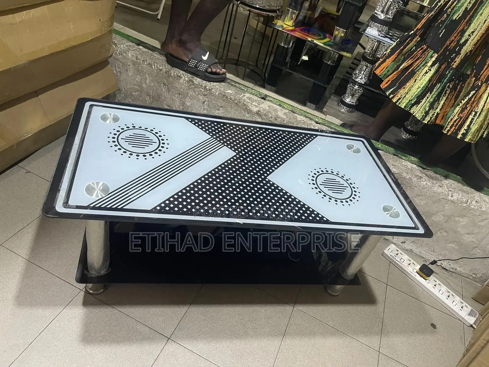 Glass Center Tables
