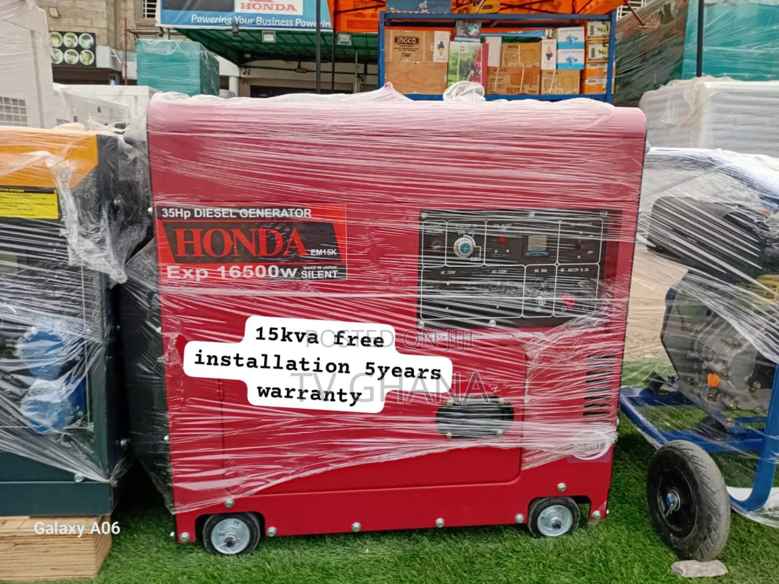 Light Just Switch Away Honda 15kva Diesel Generator Diesel