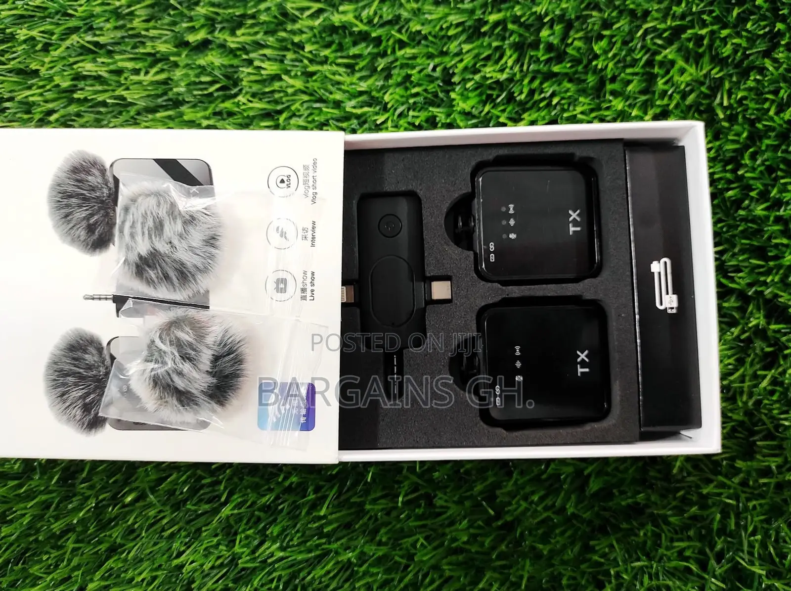 Lavalier F11-2 Noise Canceling Wireless Microphone