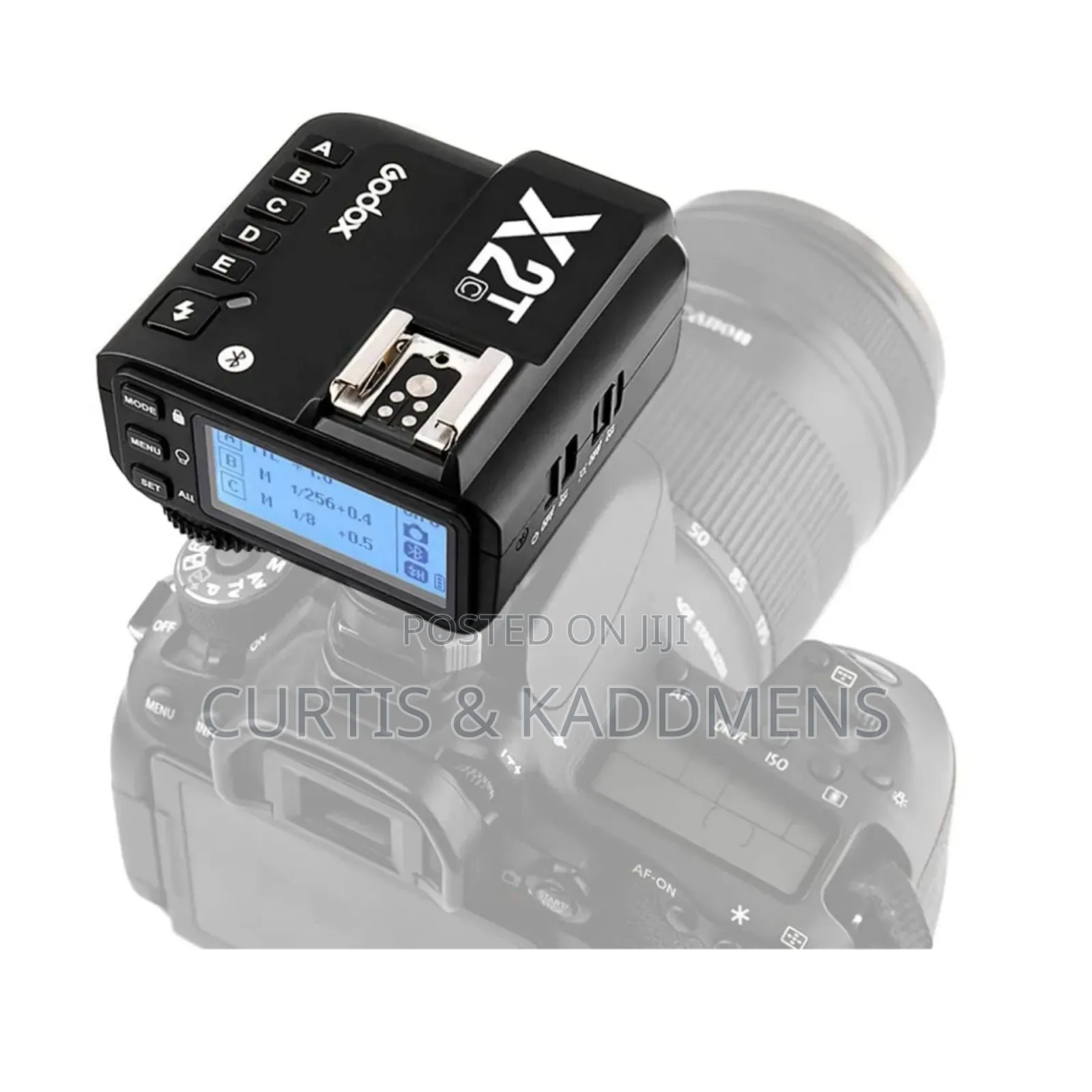 Godox X2t Wireless TTL Flash Trigger for Canon, Nikon and Sony Cameras
