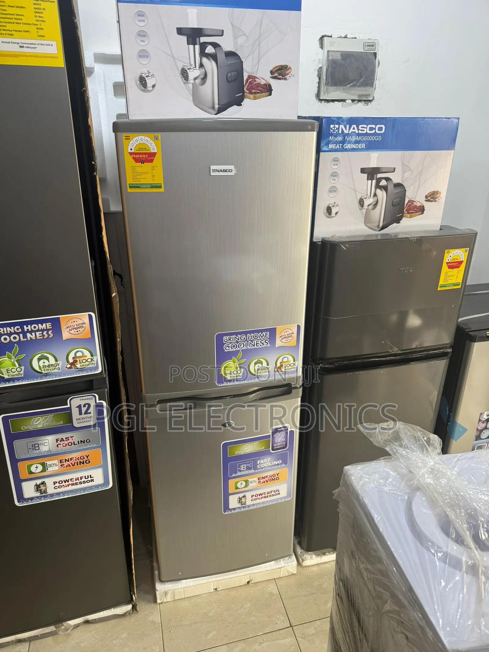 Nasco Direct Cooling 142-Liters Bottom Mount Refrigerator