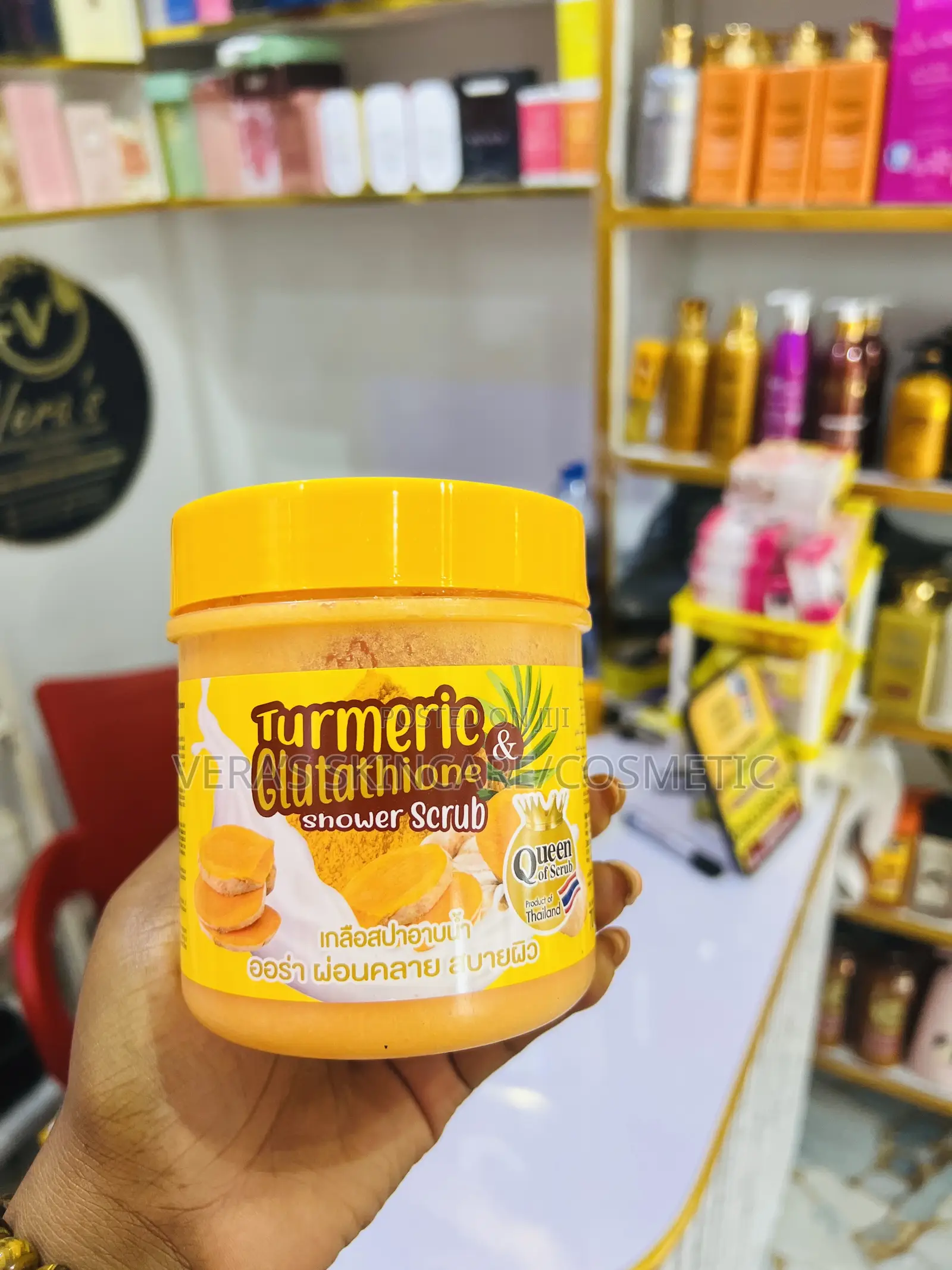 Tumeric And Glutathione Body Scrub