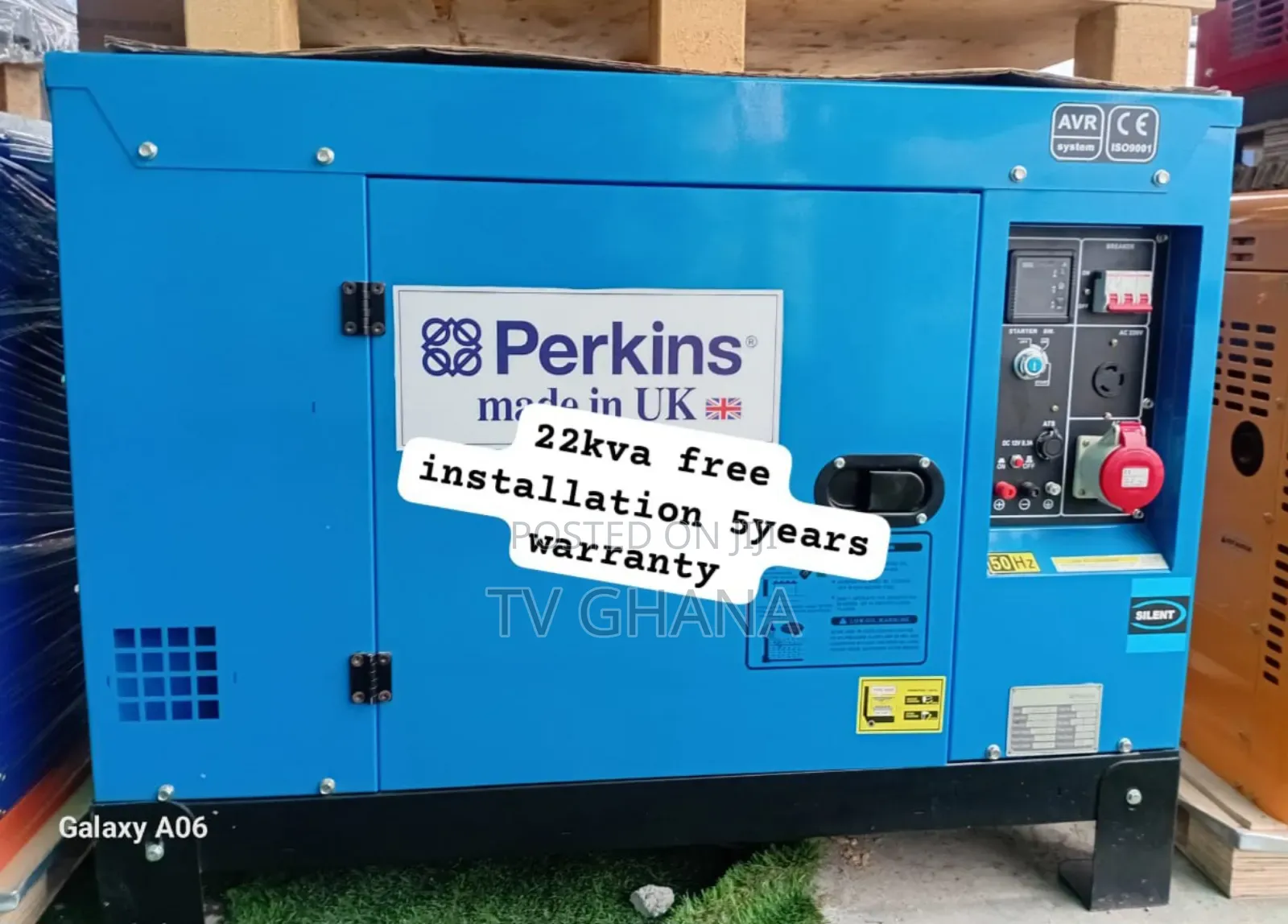 Fuel Less Shine More Perkins 22kva Diesel Generator 22kva