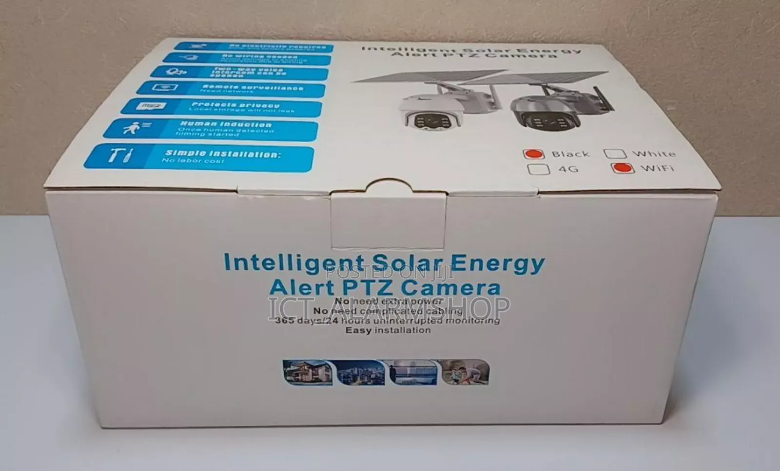 Solar Power Wifi Ubox PTZ Camera