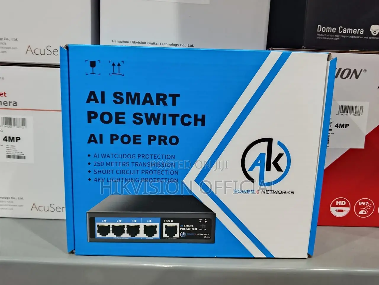 4 Port Poe Switch-Ak Brand