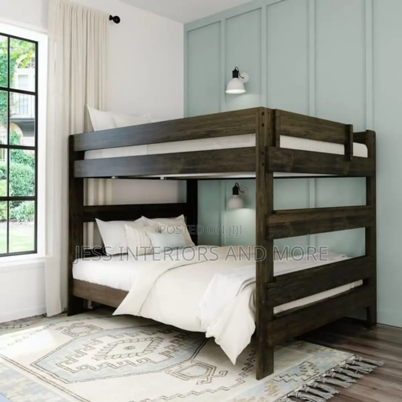 Queen Over Queen Bunk Bed