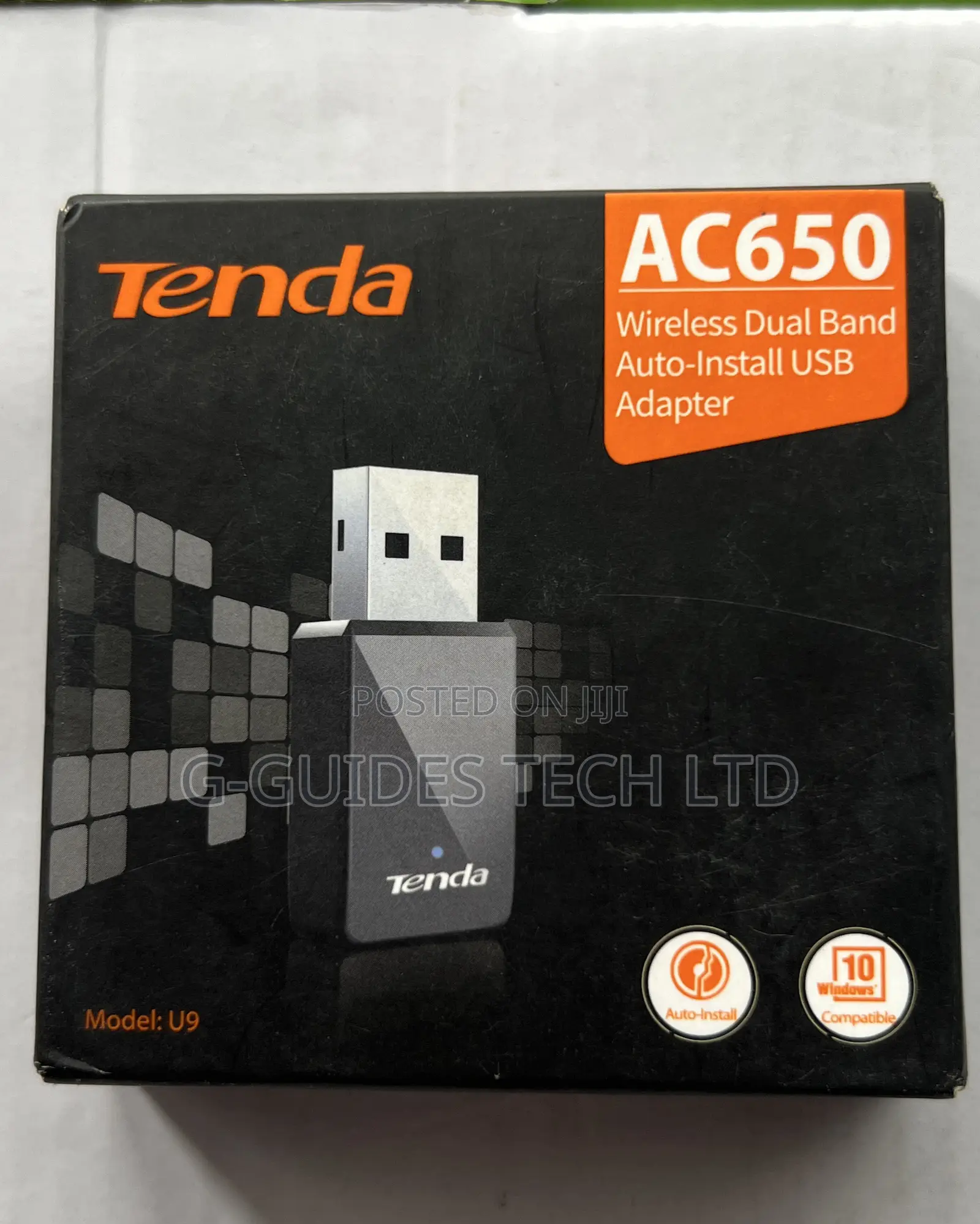 Tenda U9 Ac650 Wireless Dual Band Auto-Install Usb Adapter