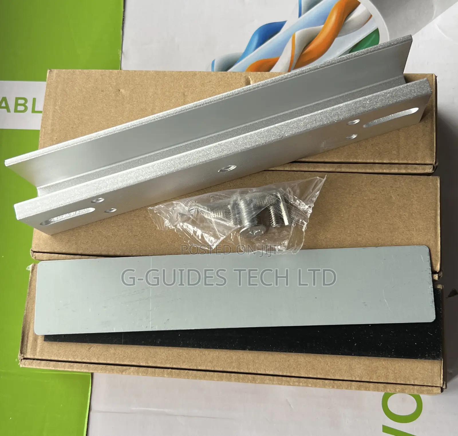 U-bracket For 280kg Magnetic Lock For Glass Door