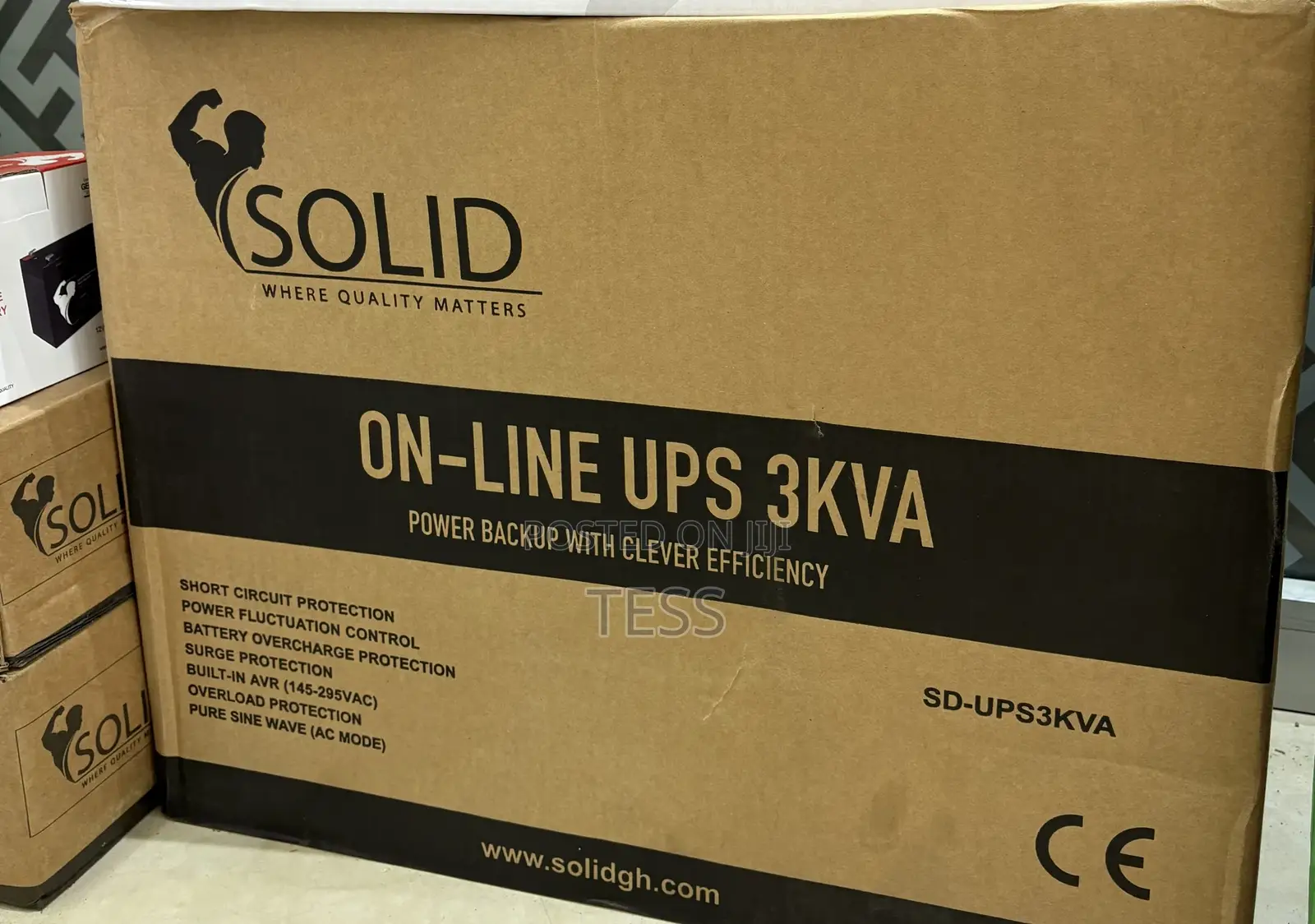 Solid Ups 3kva (3000va) Wave Line Interactive Avr Online