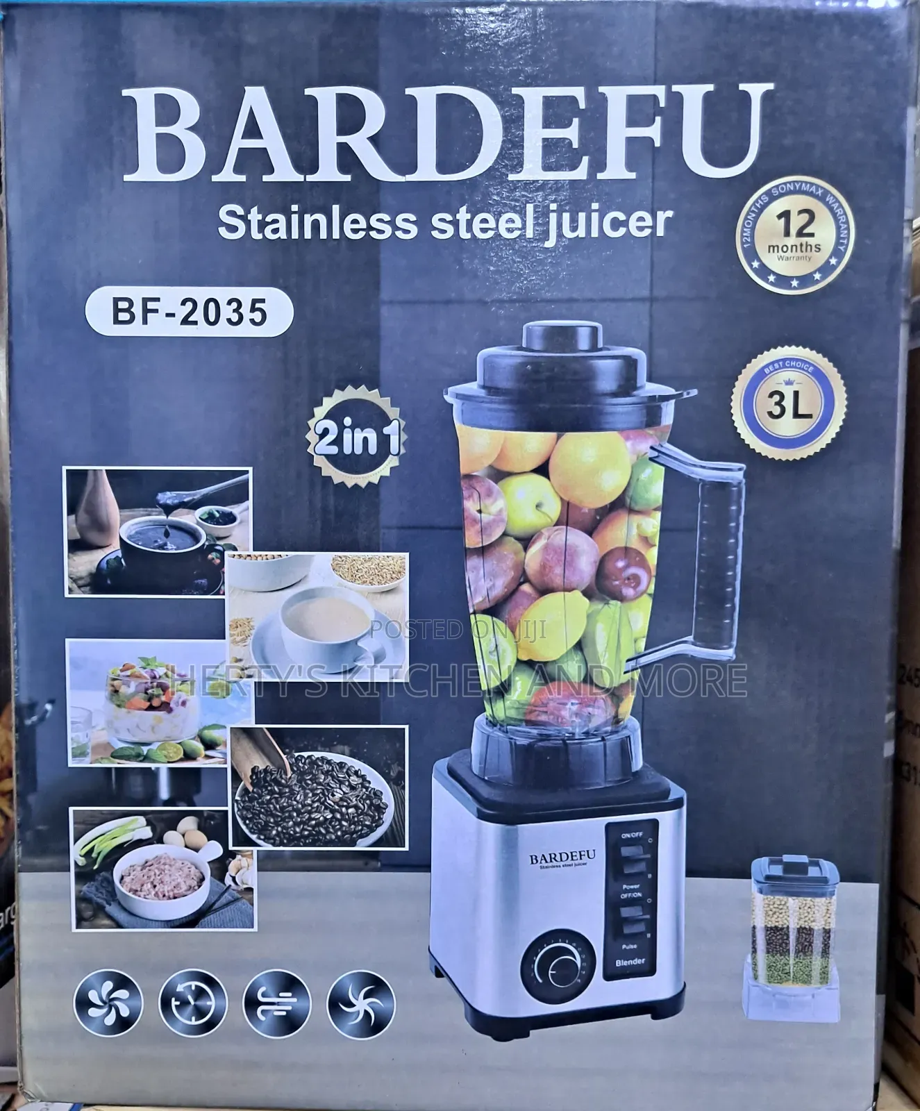 Bardefu Stainless Steel Juicer