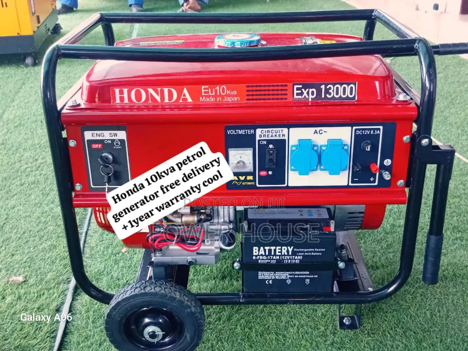 Power Junkie Honda Petrol Generator 10kva Silent