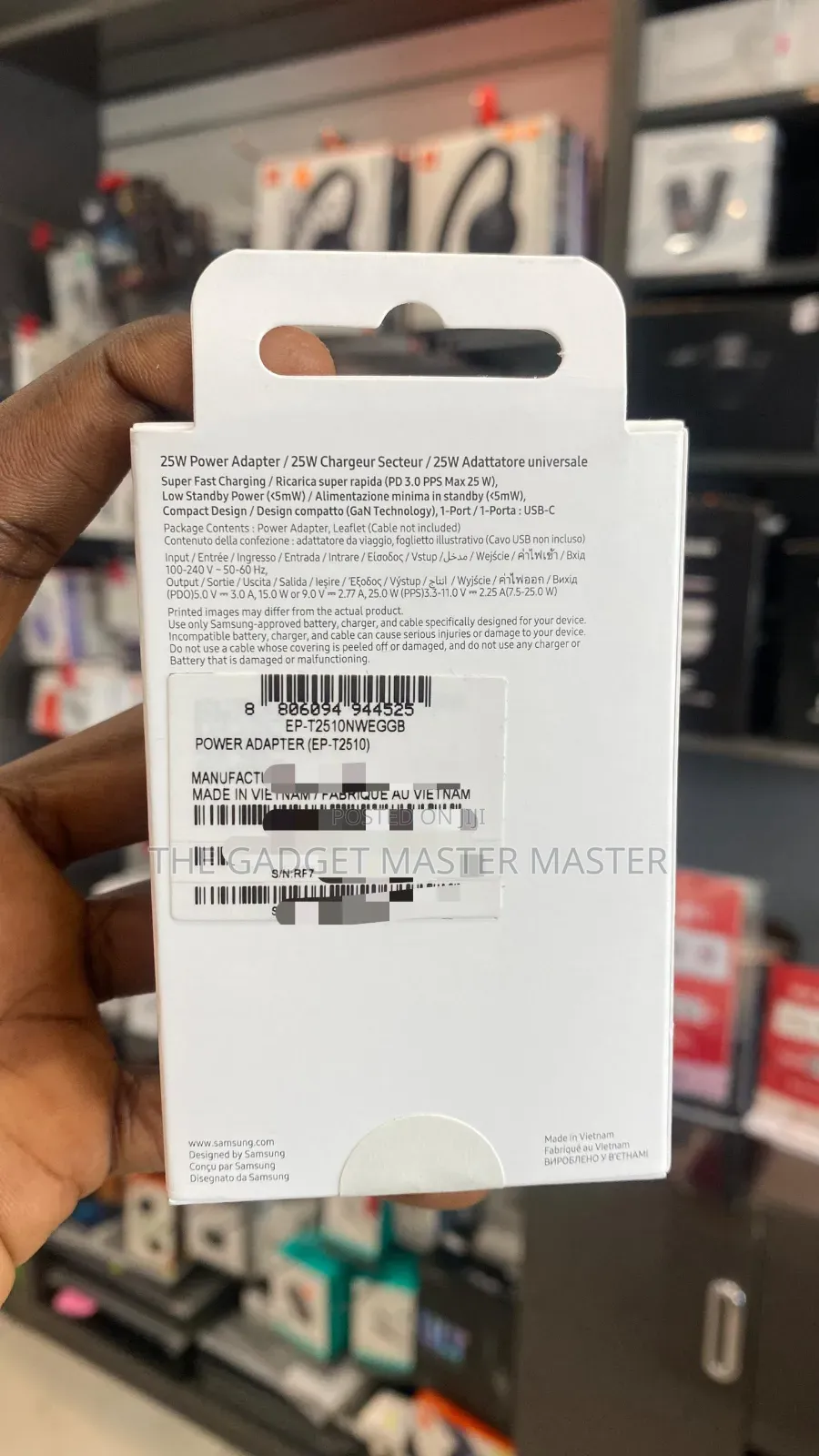 Samsung 25w Power Adapter
