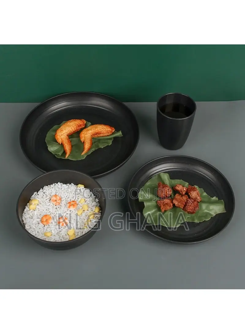 12pcs Eco-Friendly Wheat Straw Dinnerware Bowl. Tvx28028