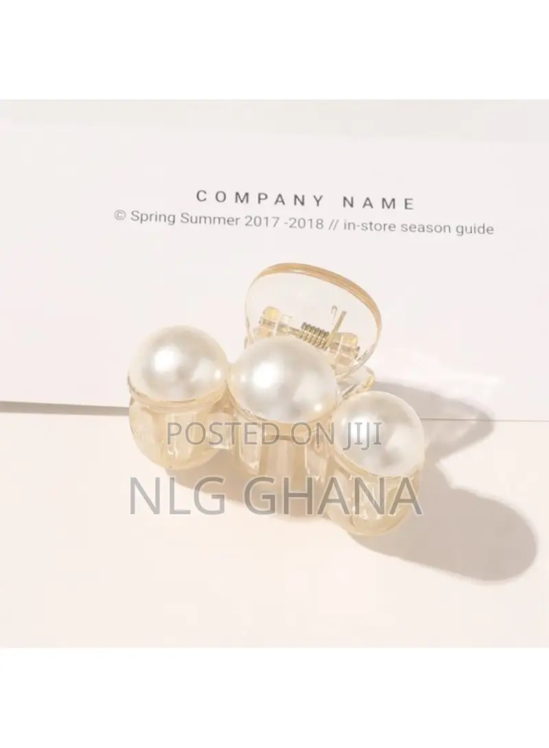 Artificial Pearl Hairpin Hairwear Rhinestone.