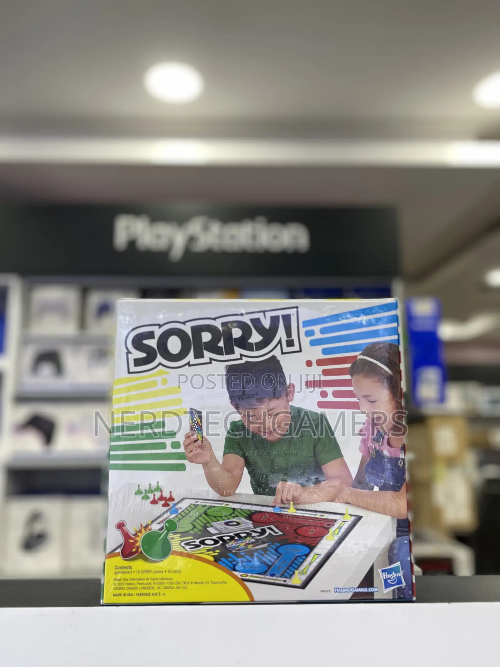 Sorry! Kids Board Game, Family Board Games for Kids
