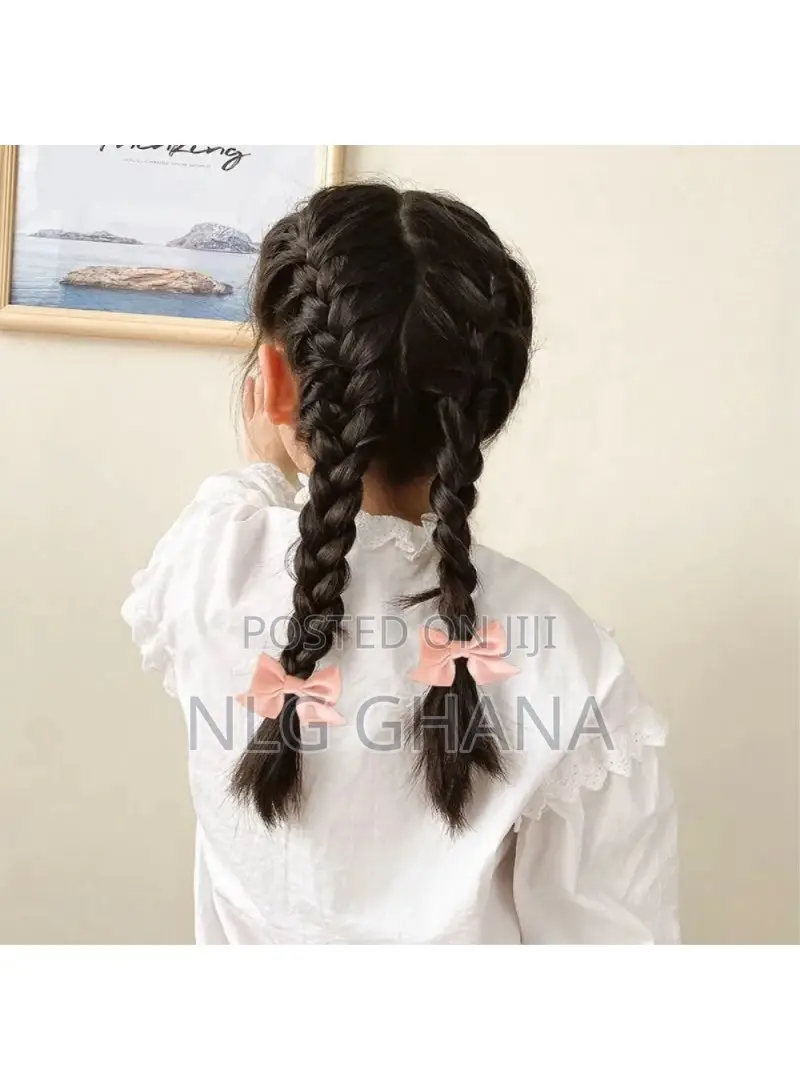 1pair Simple Style Hair Bow Clips Non-Slip Cute. Tvx23582