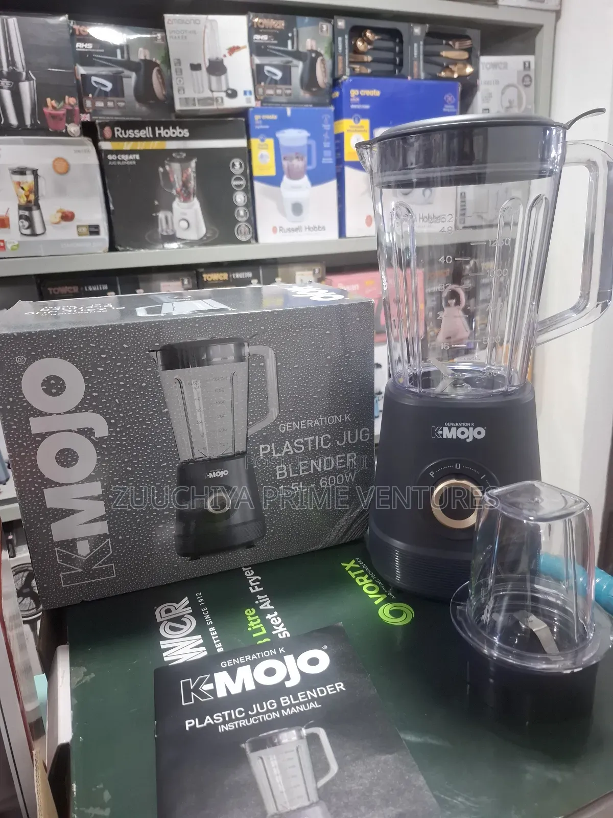 K Mojo 1.5l Plastic Blender With Grinder Uk