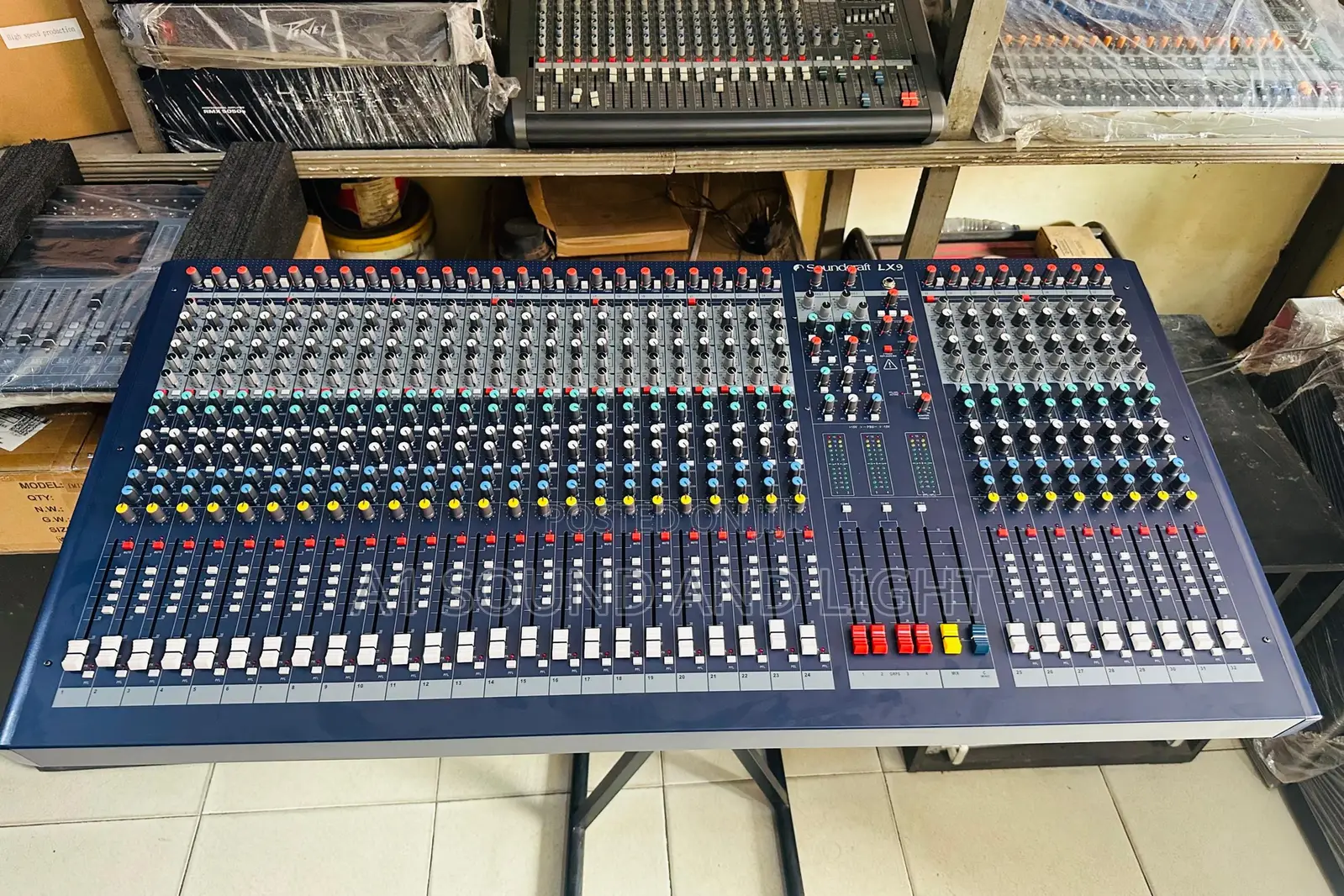 Soundcraft Lx9- 32 Channel Live Audio Mixer