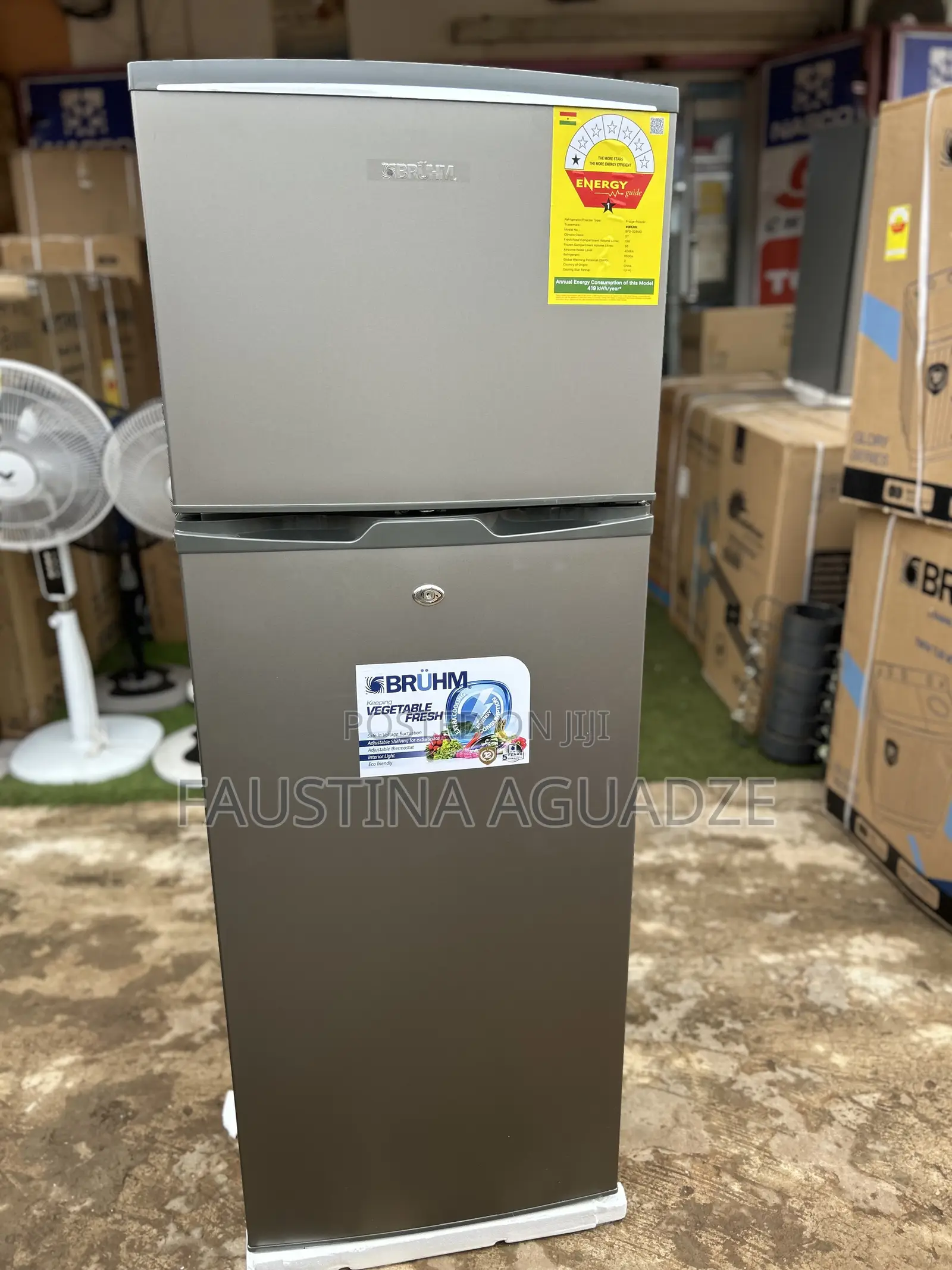 Bruhm BFD 225 Md Fridge 208l