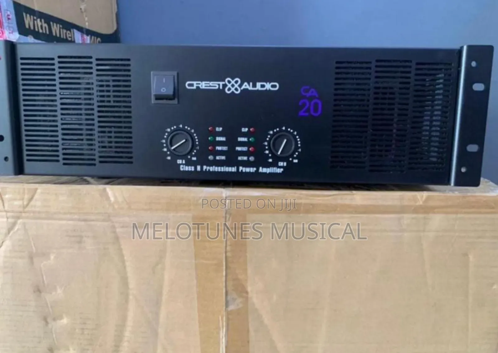 Crest Audio Ca20 Professional Power Amplifier.