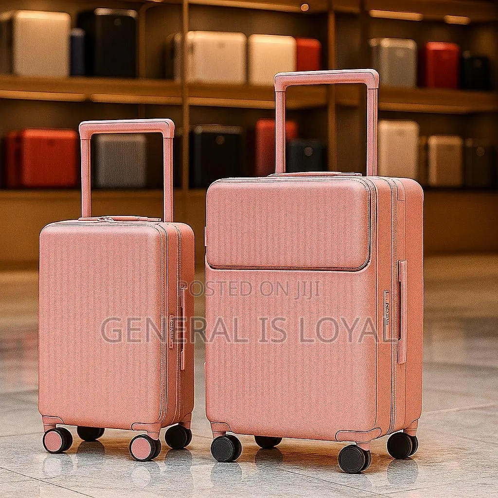 Pink Traveling Luggage’S 3in1